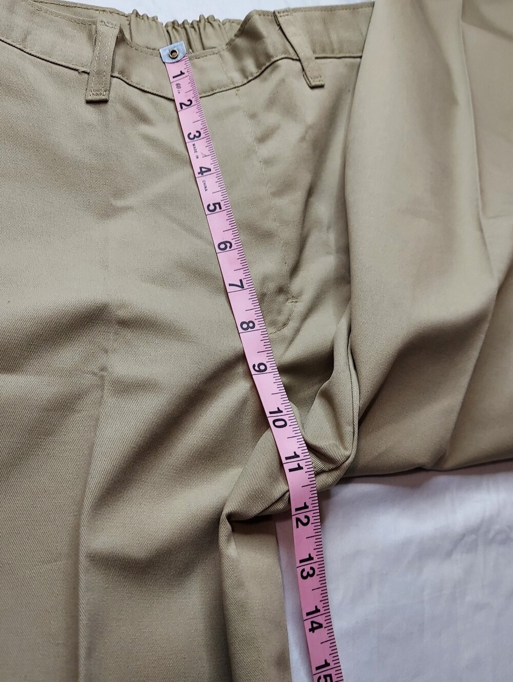 DICKIES SCHOOL WEAR FLAT FRONT BOYS PANTS SIZE 14H/28W. Nwt. - Picture 4 of 9